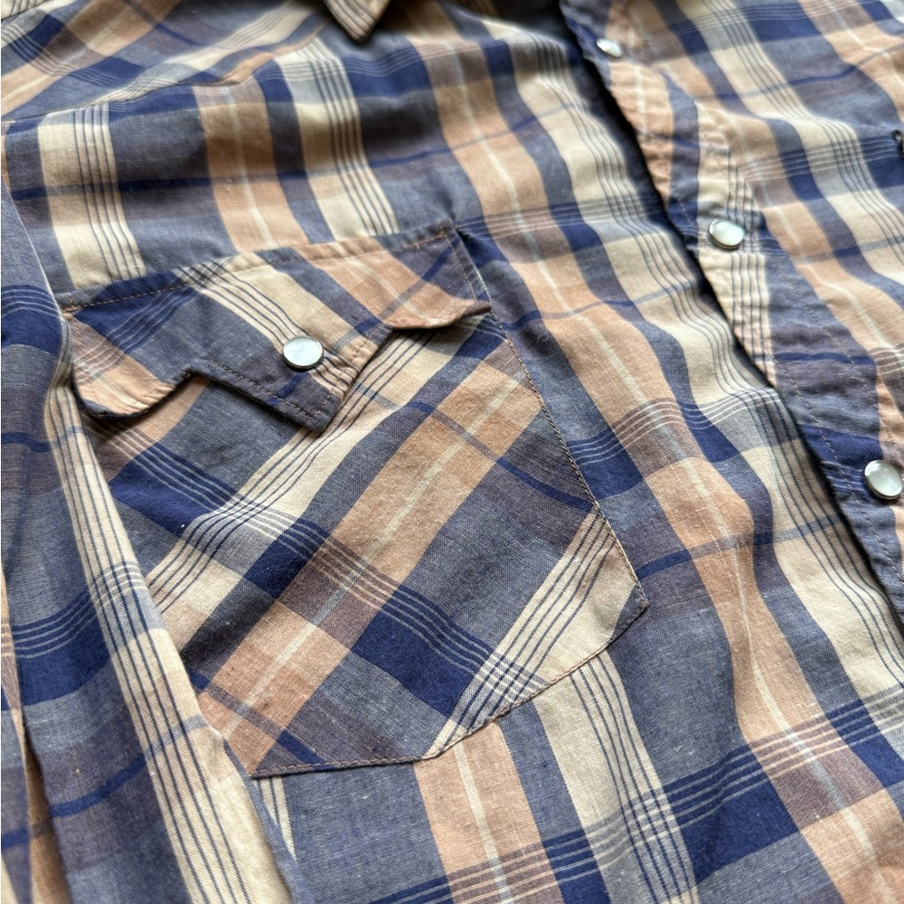 Vintage Bar M Rancher Western Pearl Snap Shirt - Picture 4 of 4